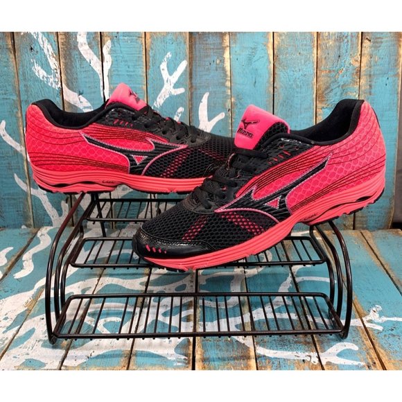 Mizuno Wave Sayonara 3 X10 Pink Running Shoes Women's Size11 - Picture 1 of 11